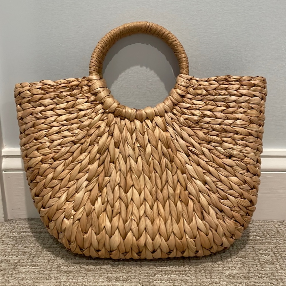 Summer Woven tote bag